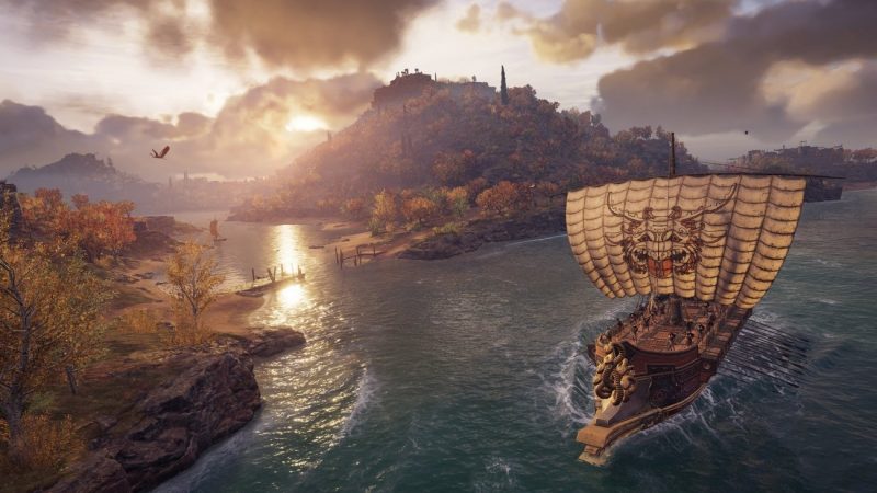 El mapa de Assassin’s Creed: Odyssey es un 62% más grande que el de Origins