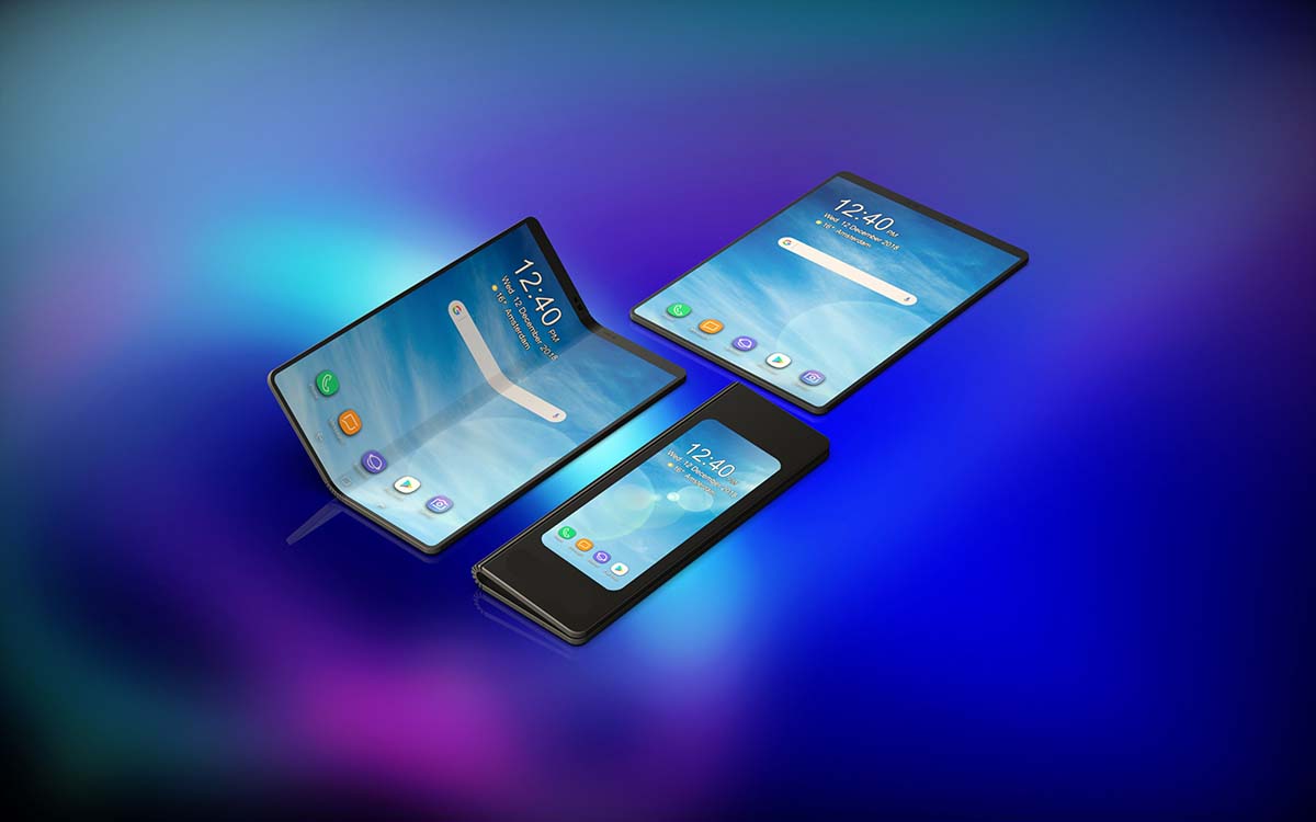 Teléfono flexible de Samsung tendrá dos baterías para sus dos pantallas