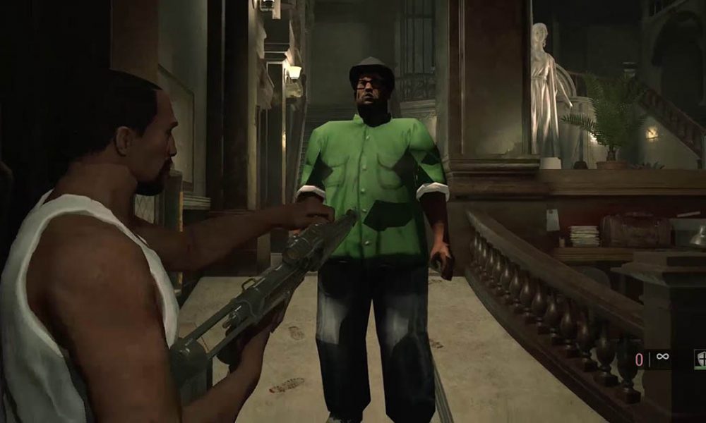 Un nuevo mod de Resident Evil 2 Remake añade a CJ y Big Smoke