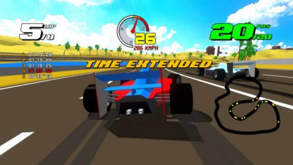 Formula Retro Racing es un juego de carreras retro que se parece al Virtua Racing de SEGA
