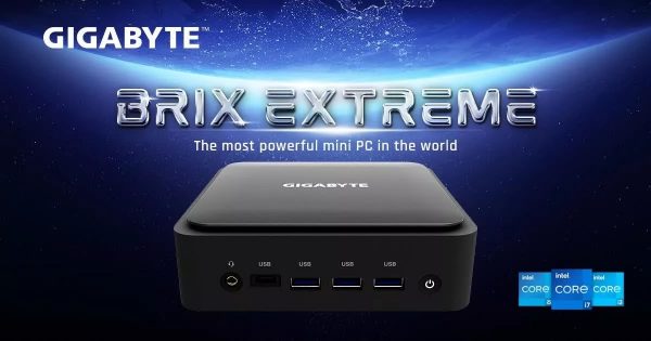 Gigabyte lanza el mini PC más potente del mundo, el Brix Extreme