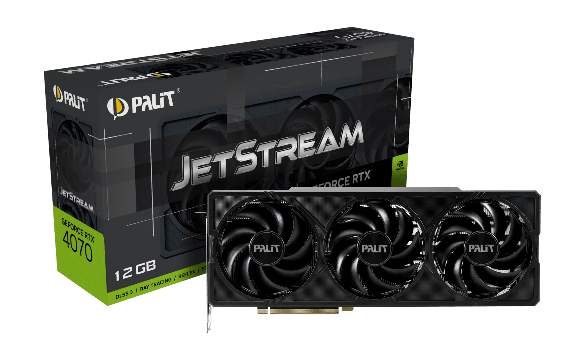 Palit anuncia sus GeForce RTX 4070 GamingPro, JetStream y Dual Series ...