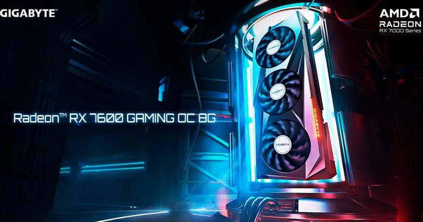 Gigabyte presenta la GPU AMD Radeon RX 7600 Gaming OC