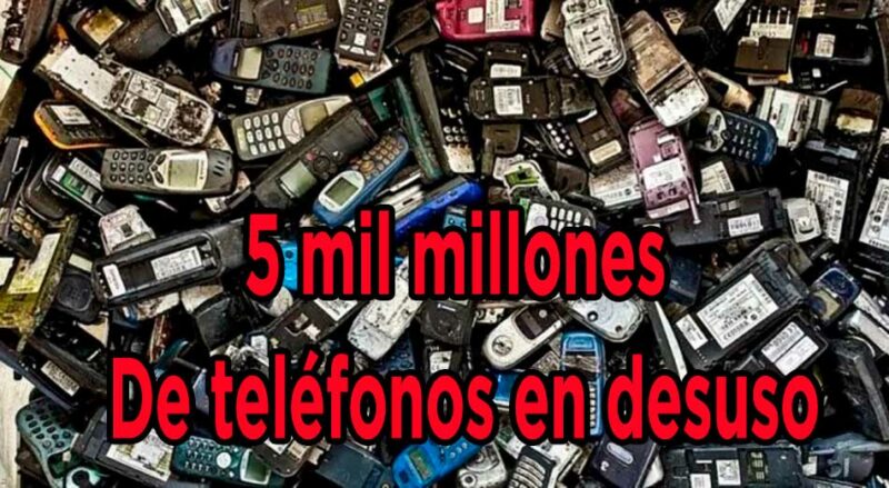 En el mundo hay 5 mil millones de Smartphone que se busca recuperar sus minerales