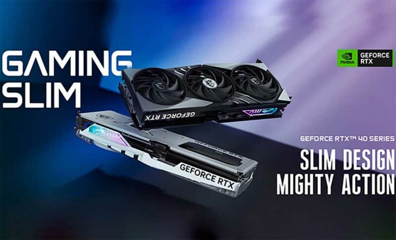 MSI lanza una nueva línea de tarjetas gráficas GeForce RTX 40 mucho mas finitas