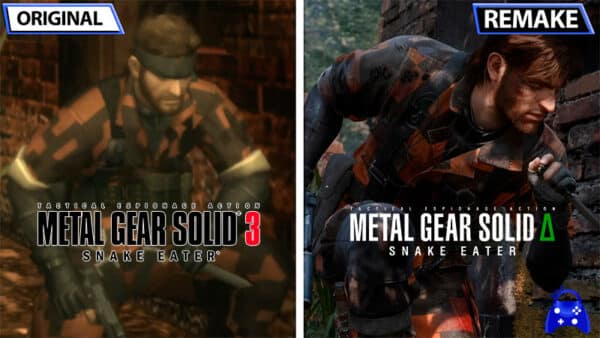 Te mostramos una comparativa entre el Metal Gear Solid Delta: Snake Eater y el Metal Gear Solid 3 original