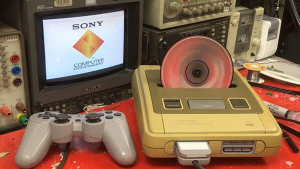 ¡Increíble! Un youtuber construyó su propia Nintendo PlayStation funcional