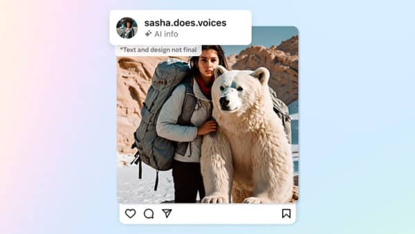 META ahora etiquetará las imágenes hechas con IA para evitar desinformación en Facebook e Instagram