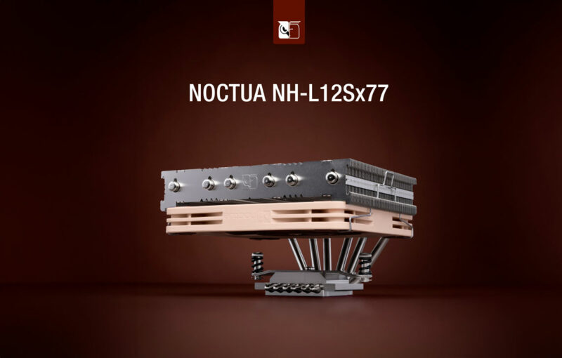 Noctua presentó el CPU Cooler de perfil bajo NH-L12Sx77 que tiene una altura de 77 mm para mini PC