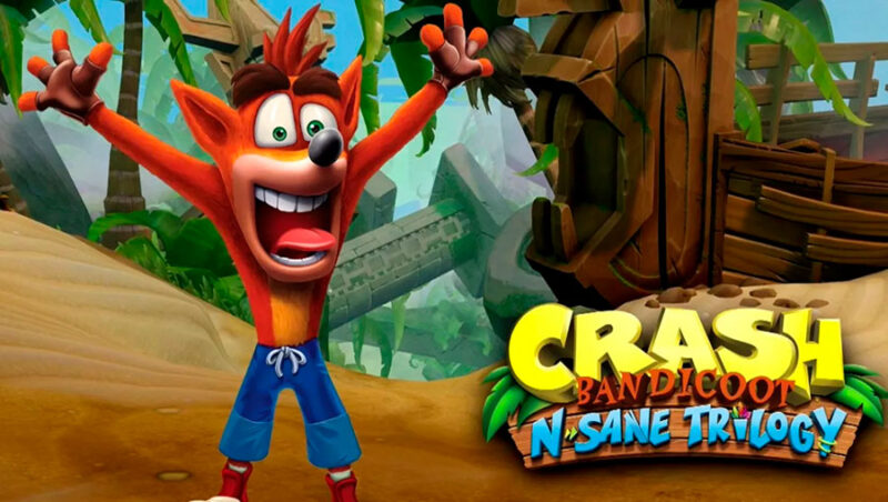 Crash Bandicoot N. Sane Trilogy llegaría a Xbox Game Pass a partir del próximo mes