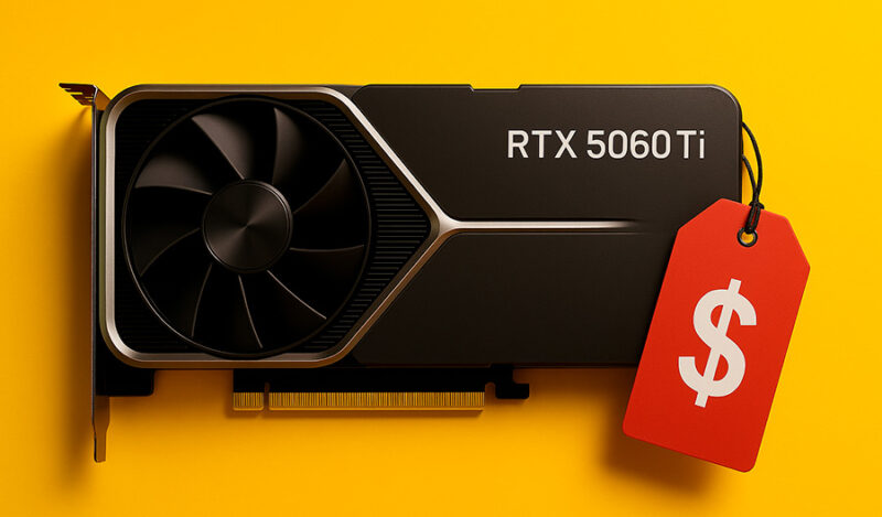 Según nuevas filtraciones, la RTX 5060 Ti podría ser más barata que la 4060 Ti