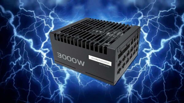 ASUS revela fuente de alimentación de 3000W capaz de soportar hasta cuatro RTX 5090