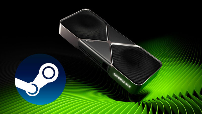 Las RTX 50 comienzan a figurar en la encuesta mensual de hardware de Steam, pero sin rastro de las Radeon RX 9000