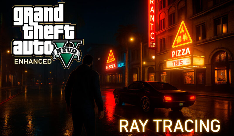 GTA V Enhanced recibe nuevas mejoras gráficas con trazado de rayos y nuevo contenido en GTA Online