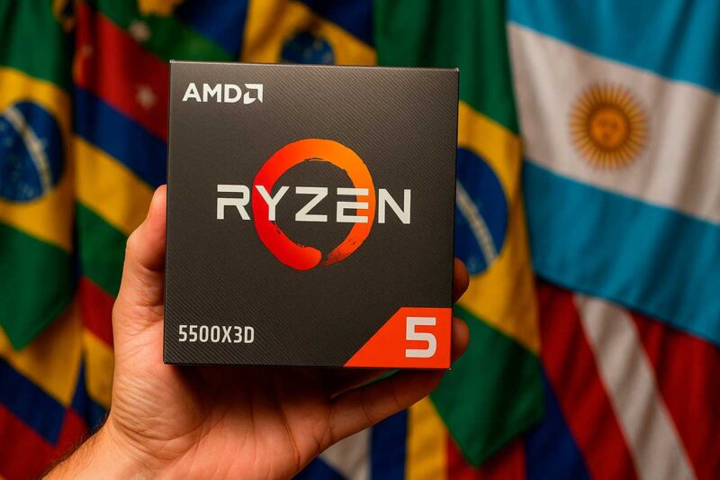 Nuevo Ryzen 5 5500X3D exclusivo para Latinoamérica, AM4 no está muerto