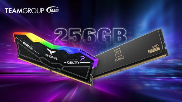 TeamGroup lanza kits de 256 GB de RAM pensados para IA y alto rendimiento