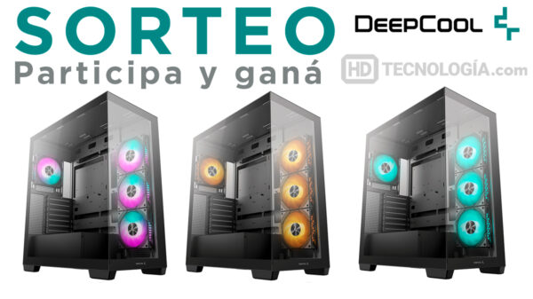 Este Gabinete Deepcool CG580 4F puede ser tuyo