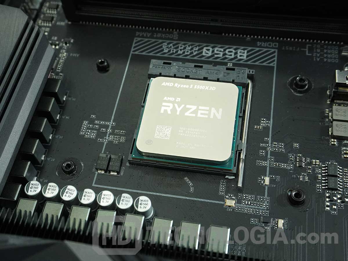 Review Ryzen 5 5500X3D vs Ryzen 5 9600X