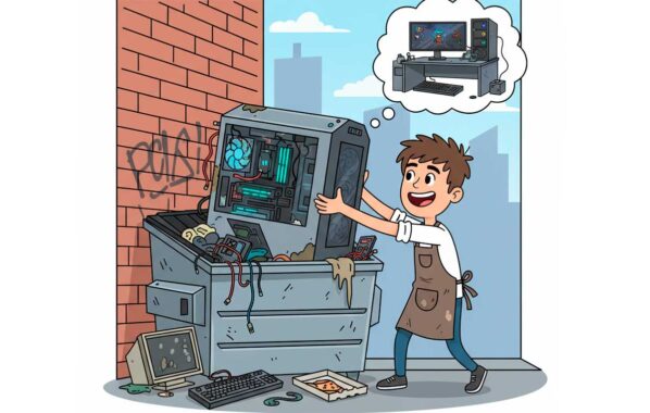 Rescatan una PC gamer con GTX 1080 de la basura y vuelve a la vida con un par de ajustes
