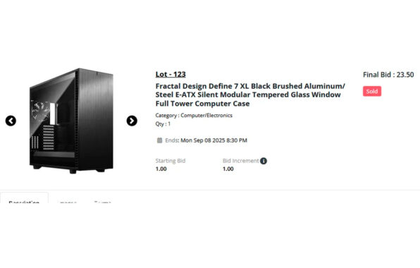 Un afortunado comprador se lleva una PC de USD 8.000 por apenas USD 23 en una subasta