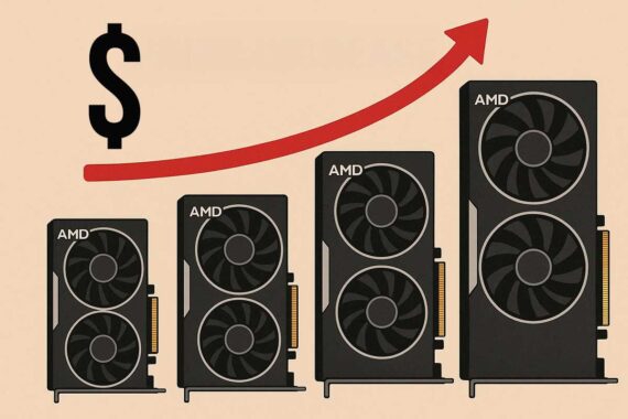 AMD prepara un aumento de precios en sus tarjetas graficas Radeon