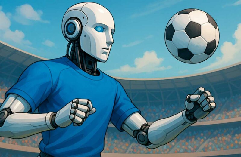 Cuando la inteligencia artificial juega al deporte