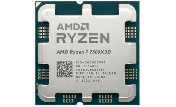 El AMD Ryzen 5 7500X3D aparece en Geekbench y muestra un rendimiento un 8% inferior al Ryzen 5 7600X3D
