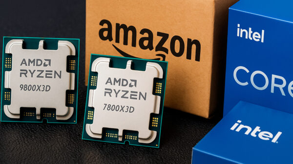 Los Ryzen 9800X3D y 7800X3D vendieron más que toda la línea de CPUs Intel en Amazon en el mes de octubre