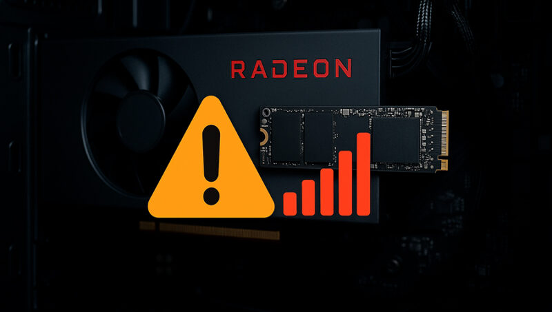 Usuarios de AMD detectan una gran cantidad de escrituras en SSDs causadas por un proceso del driver gráfico