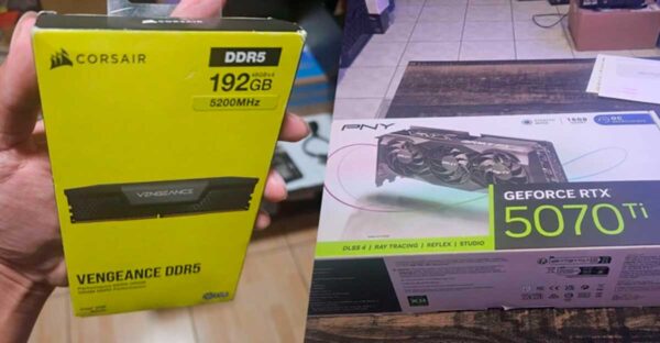 El desastre de la DRAM tiene su primer victima… Un usuario cambió 192 GB DDR5 por una RTX 5070 Ti y perdió miles de dólares