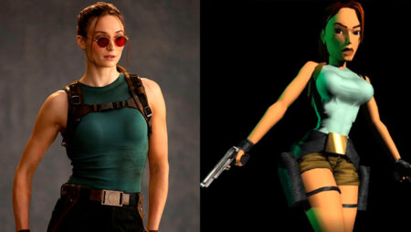 Se revela la primera imagen de la serie de Tomb Raider con Sophie Turner como Lara Croft