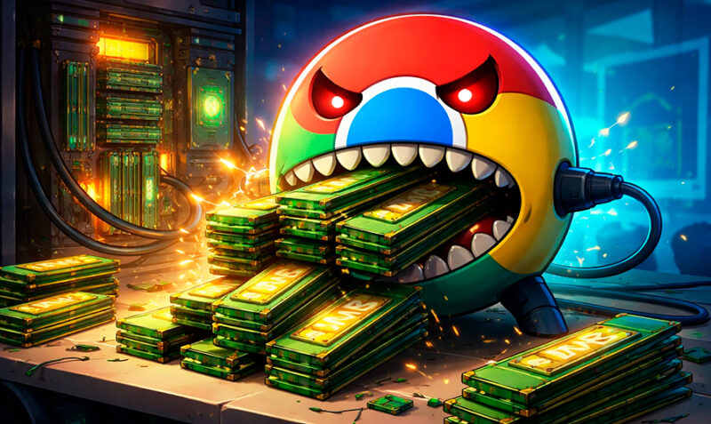 Google Chrome sumaría una nueva función que consumirá aún más memoria RAM