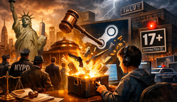 Nueva York demanda a Valve por permitir abrir cajas de botín a menores en Steam