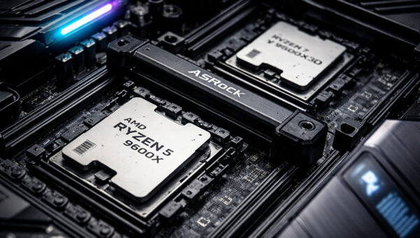 Con su nueva BIOS, ASRock pone fin a los errores de arranque del Ryzen 5 9600X y optimiza el Ryzen 7 9850X3D en AM5