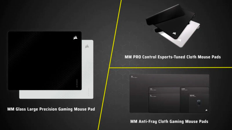 Corsair presenta el MM Glass, su primer mousepad de vidrio