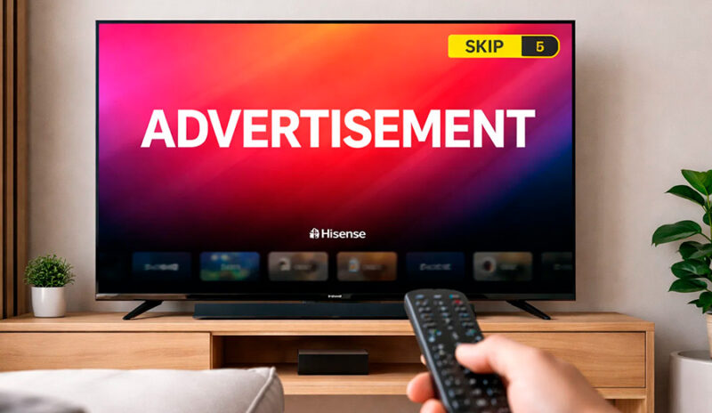 Los Smart TV Hisense ahora muestran anuncios obligatorios al encenderlos
