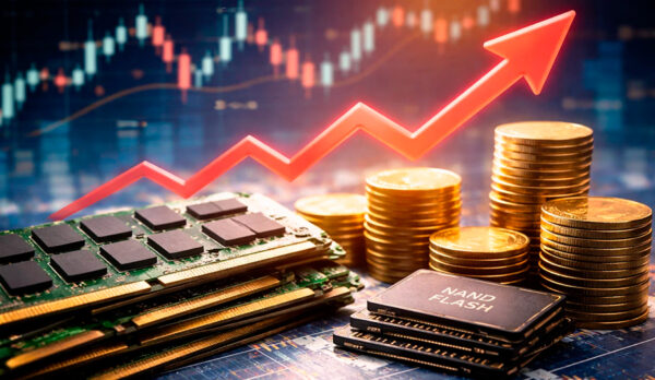Los precios de la memoria DRAM y NAND se disparan hasta un 180% y la escasez podría durar hasta 2027