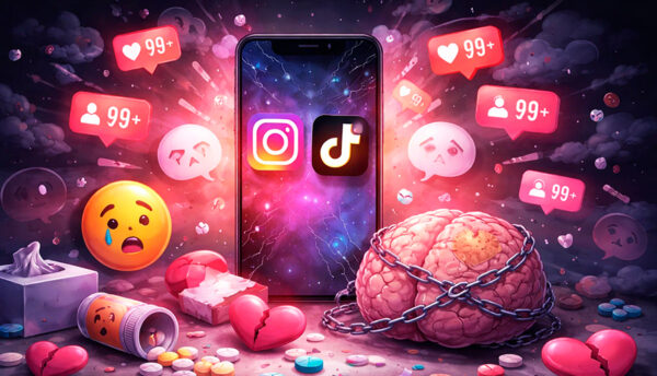 Según un estudio, Instagram y TikTok afectan más la salud mental que otras redes sociales