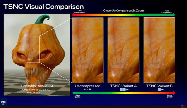 Intel responde a NVIDIA con Texture Set Neural Compression, una nueva forma de comprimir texturas en tiempo real