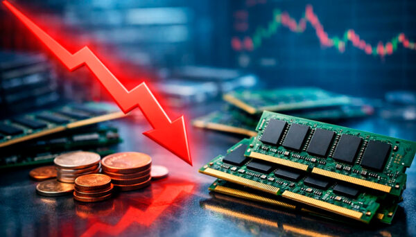 La memoria RAM DDR4 baja de precio después de un aumento histórico del 2.200%