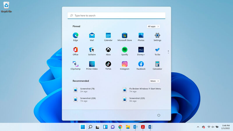 Windows 11 prepara cambios importantes en el menú de Inicio con más personalización