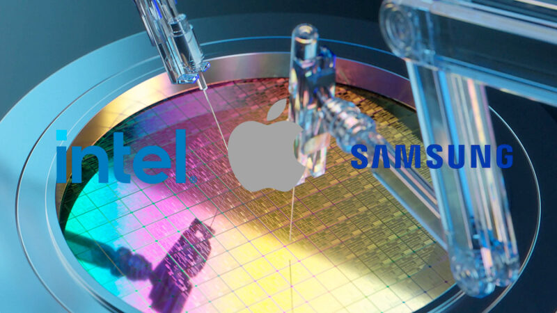 Apple evalúa trabajar con Intel y Samsung para fabricar chips y reducir su dependencia de TSMC
