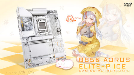 Gigabyte lanza la placa madre B850 AORUS Elite-P ICE con diseño anime