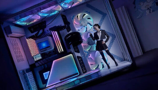 Una entusiasta arma una PC tan grande que incluso podría vivir dentro