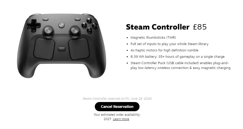 El Steam Controller tiene tanta demanda que nuevos pedidos podrían
