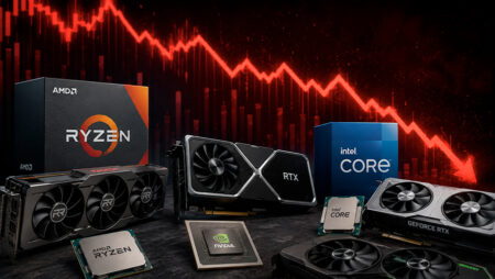 Las ventas de GPU y CPU caen en 2026 por el aumento de precio de la memoria
