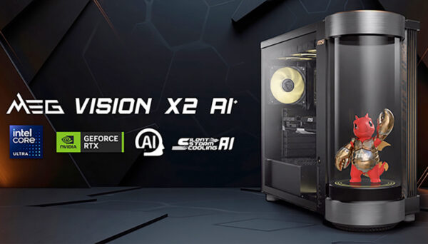 MSI presenta la PC MEG Vision X2 AI+ con un agente de IA y pantalla holográfica – Computex 2026