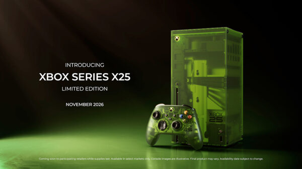 Microsoft presenta la Xbox Series X25 Limited Edition por los 25 años de Xbox